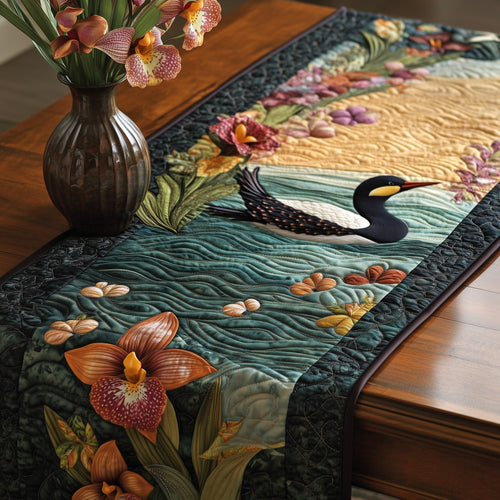 Loon Quilted Table Runner GFTOTL3090