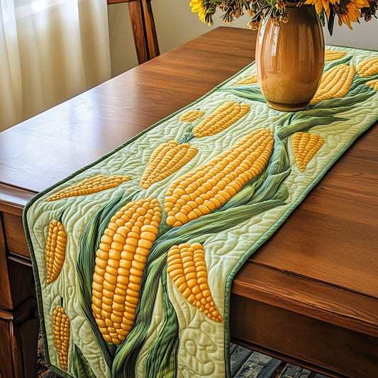 Golden Maize Quilted Table Runner GFTOTL3096