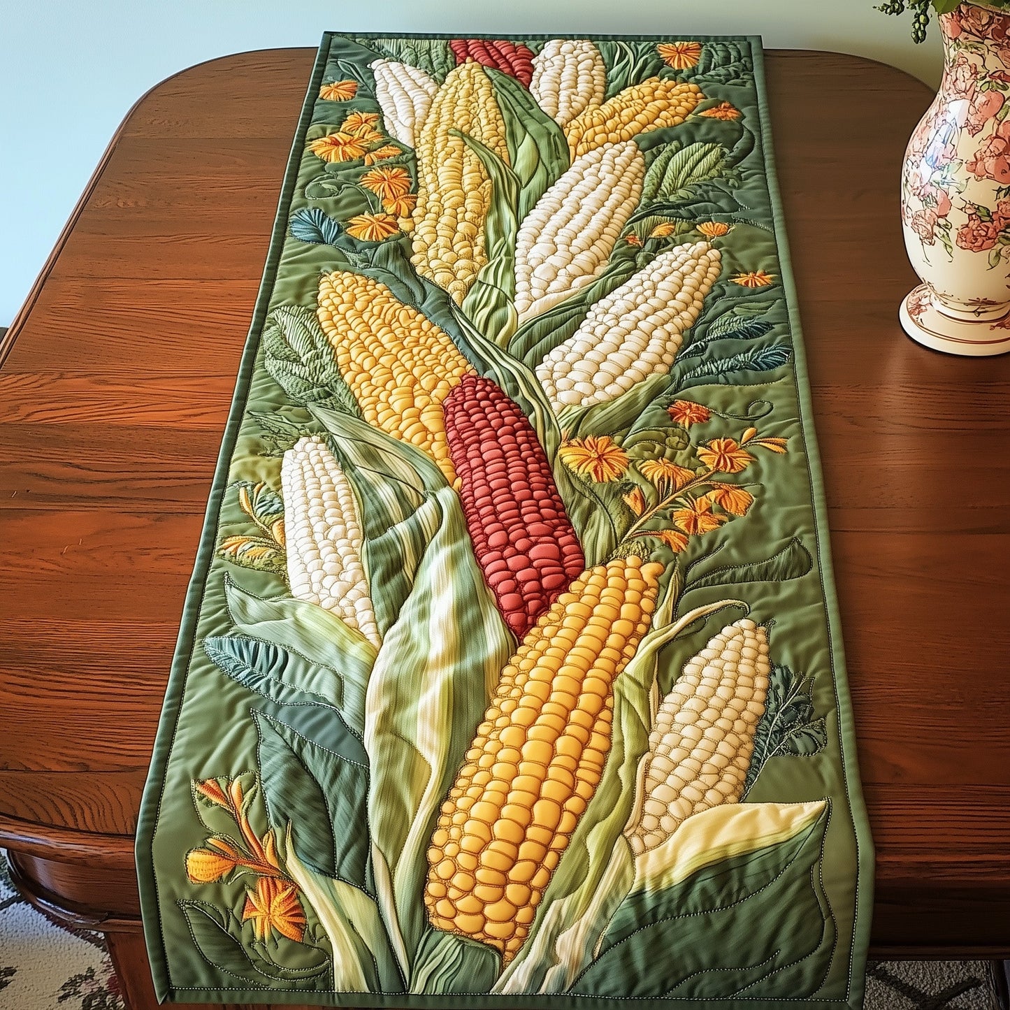 Cornfield Blessings Quilted Table Runner GFTOTL3101