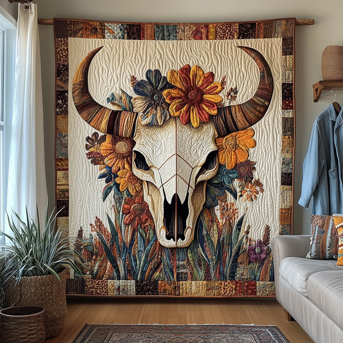 Spirit of the West Quilted Blanket GFTOTL3115