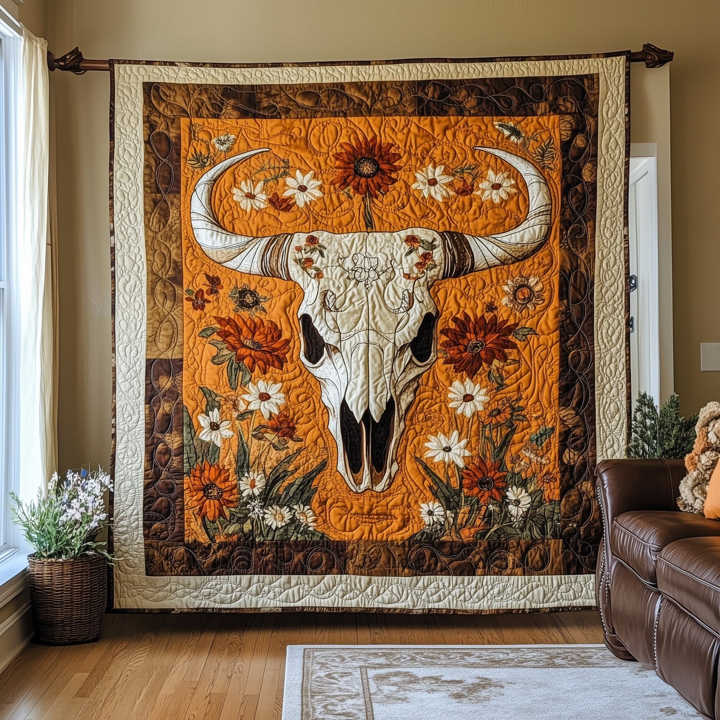 Spirit of the West Quilted Blanket GFTOTL3116