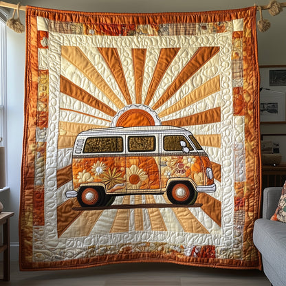 Cheerful Journey Quilted Blanket GFTOTL3125