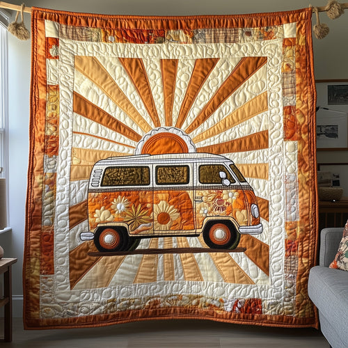 Cheerful Journey Quilted Blanket GFTOTL3125