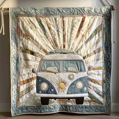 Cheerful Journey Quilted Blanket GFTOTL3130
