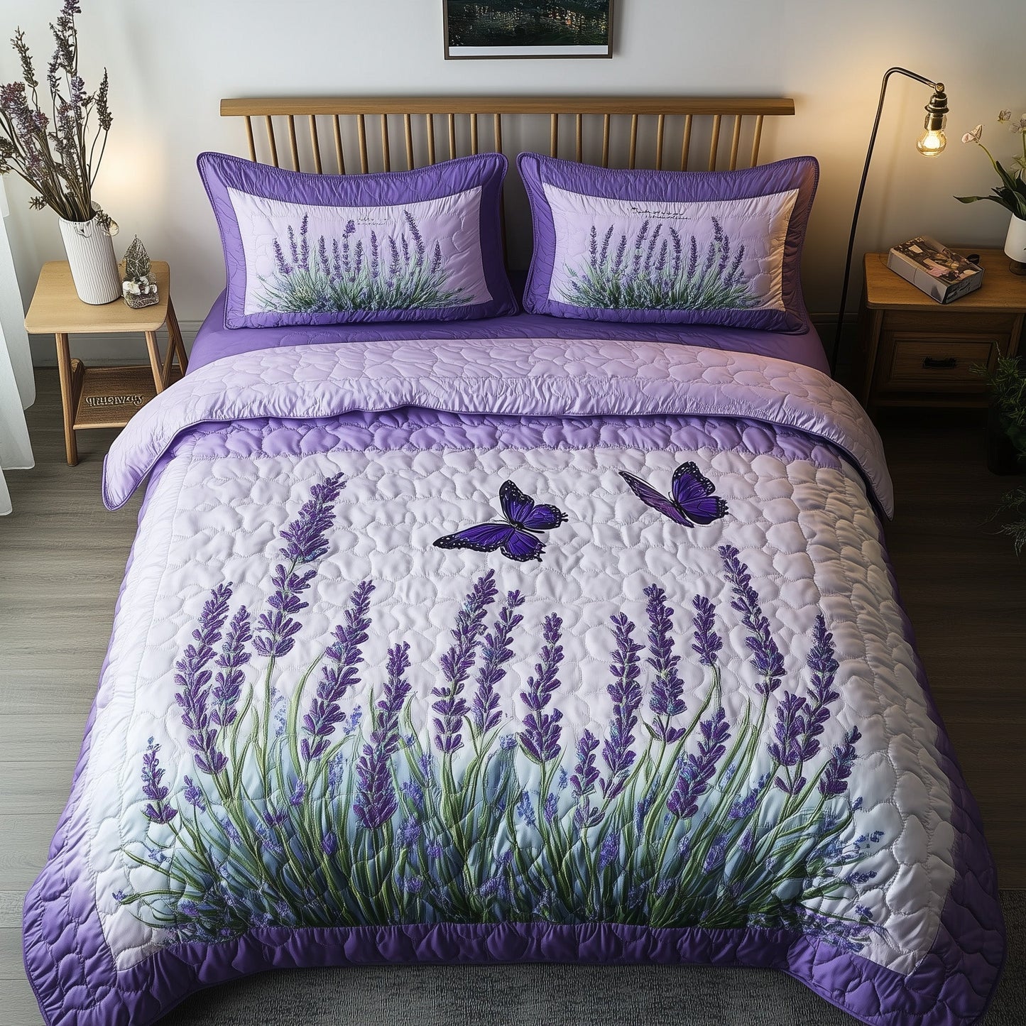 Lavender Charm 3-Piece Duvet Cover Set GFTOTL3133