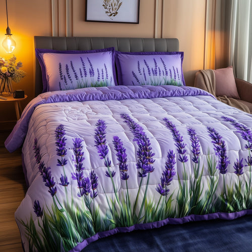 Lavender Charm 3-Piece Duvet Cover Set GFTOTL3139