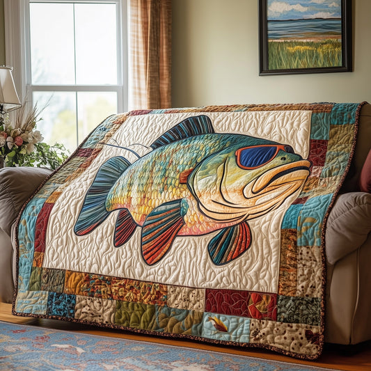 Fish Hunter Quilted Blanket GFTOTL3146