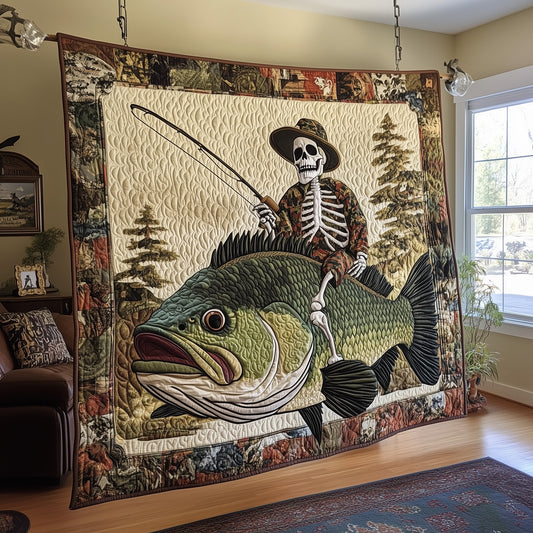 Fisherman Life Quilted Blanket GFTOTL3155