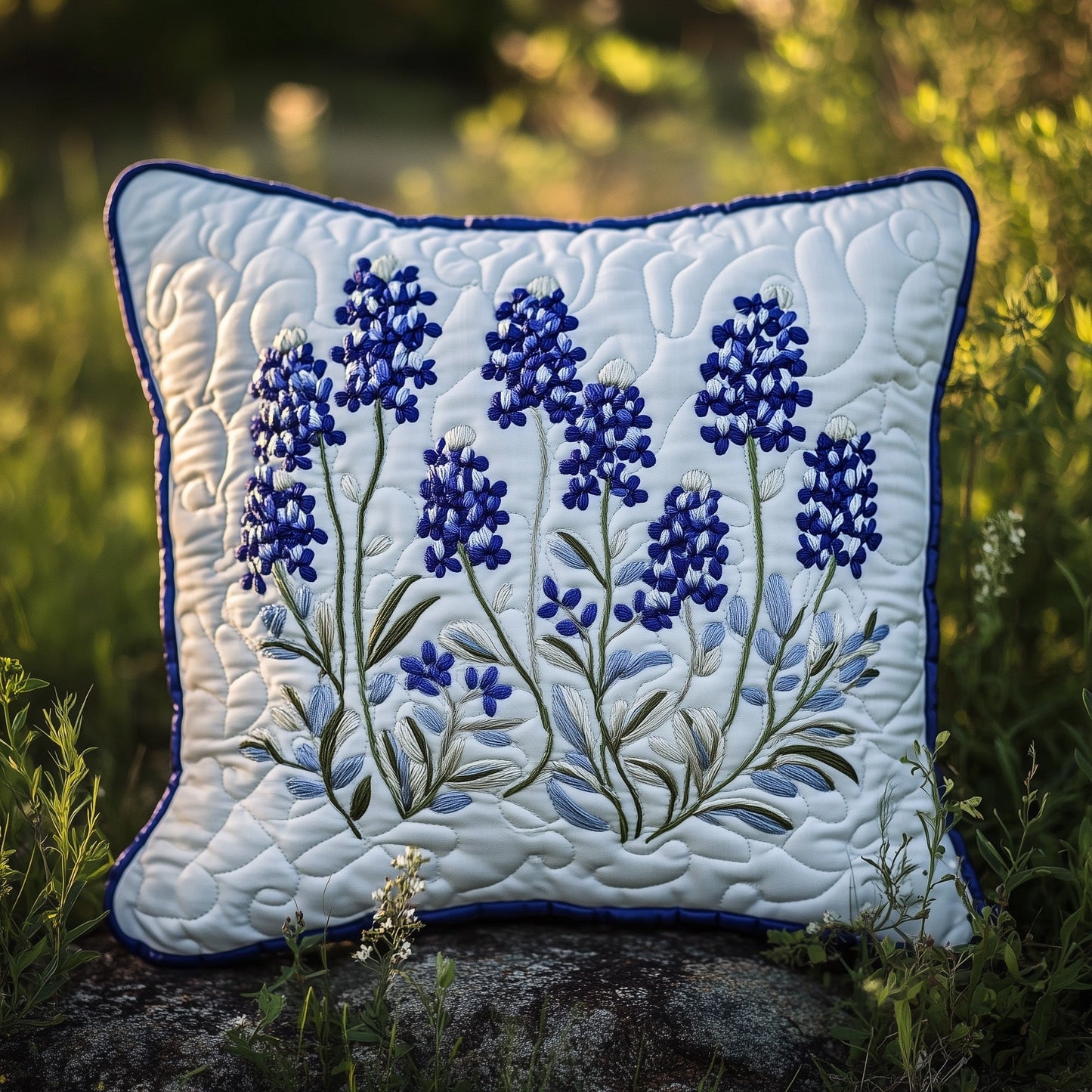 Texas Bloom Quilted Pillow Case GFTOTL3172