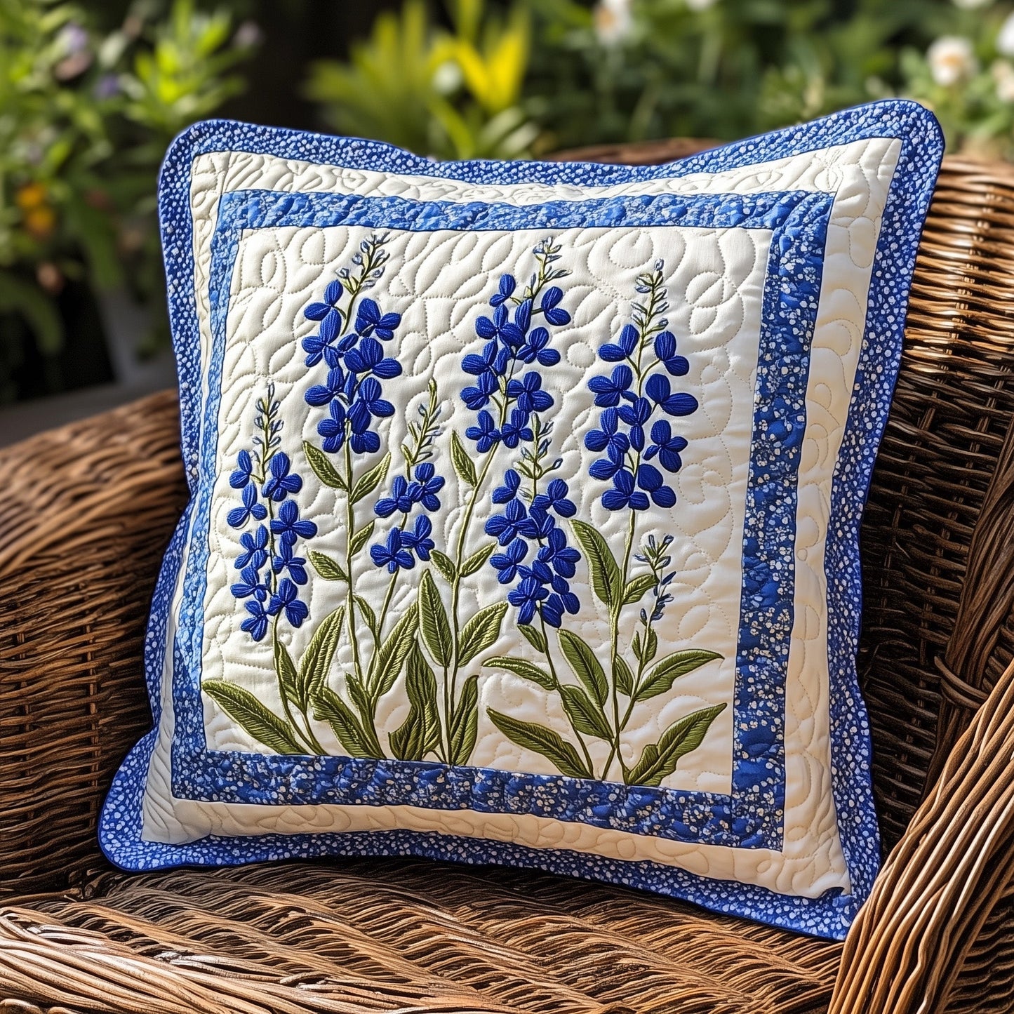 Texas Bloom Quilted Pillow Case GFTOTL3173