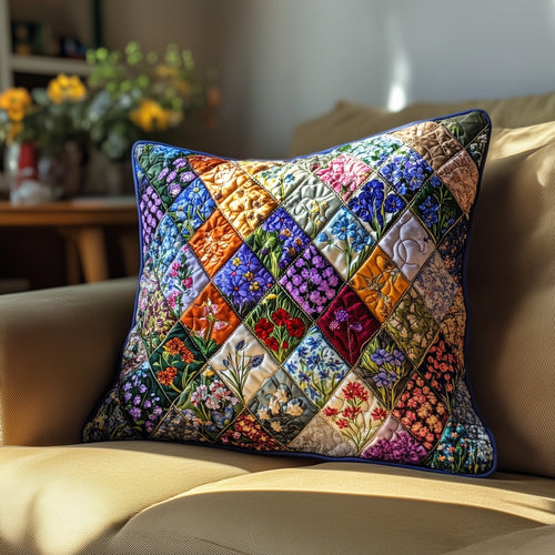 Blooming Patch Quilted Pillow Case GFTOTL3175