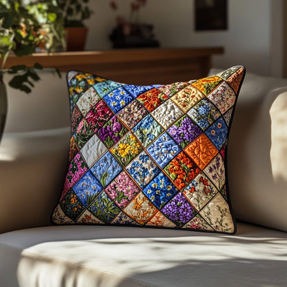 Blooming Patch Quilted Pillow Case GFTOTL3176