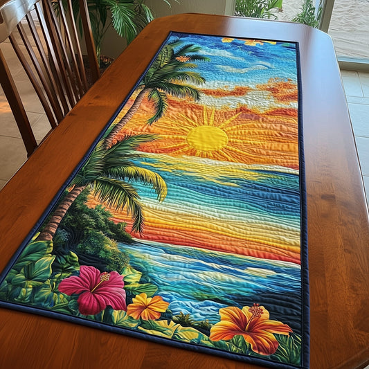 Calm Island Quilted Table Runner GFTOTL3212