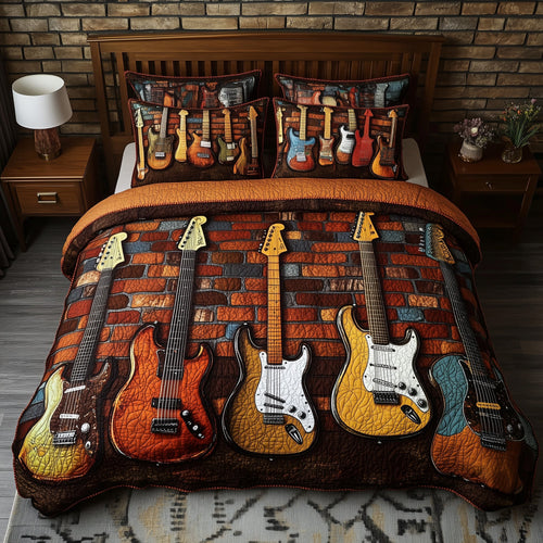 Melody of Soul 3-Piece Quilted Bedding Set GFTOTL3238