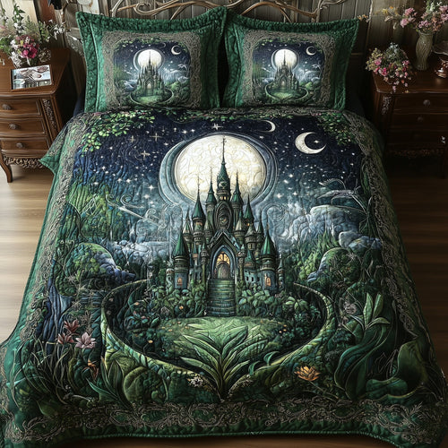Fairytale Castle 3-Piece Quilted Bedding Set GFTOTL3258