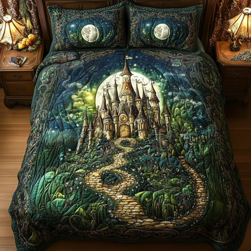 Fairytale Castle 3-Piece Quilted Bedding Set GFTOTL3259