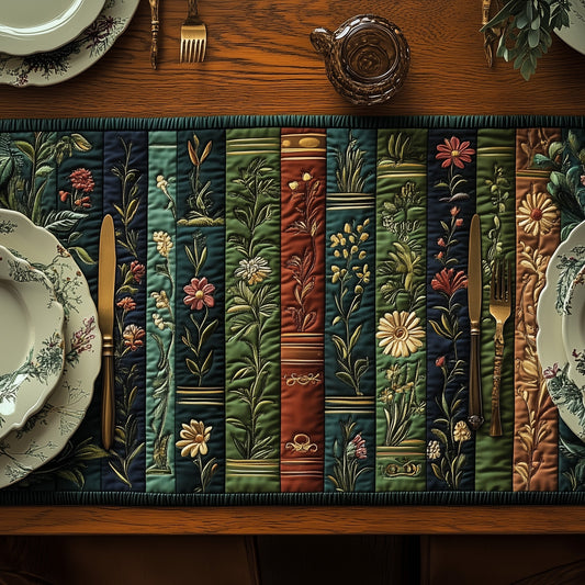Flower Books Quilted Table Runner GFTOTL3280