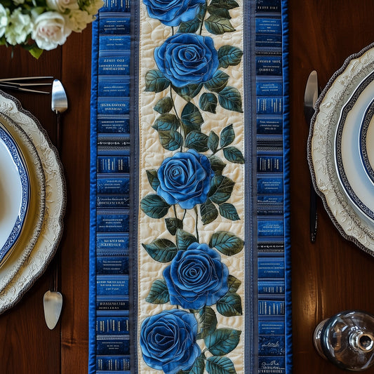 Rose Books Quilted Table Runner GFTOTL3285