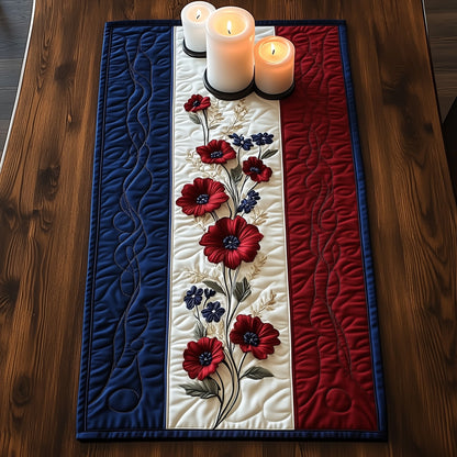 Poppies of Remembrance Quilted Table Runner GFTOTL3312