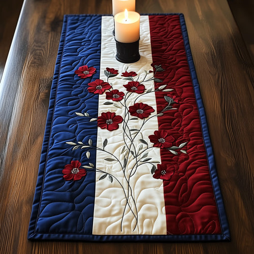 Remembrance Poppies Quilted Table Runner GFTOTL3316