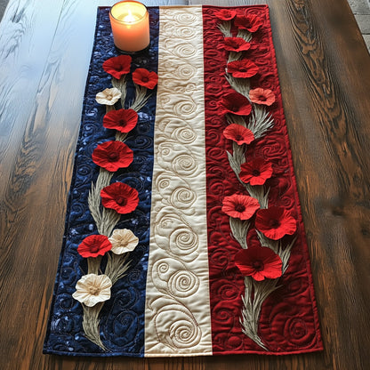 Remembrance Poppies Quilted Table Runner GFTOTL3318