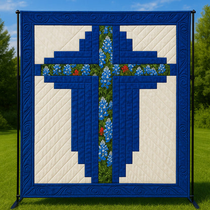 Floral Faith Quilted Blanket GFTOTL3359