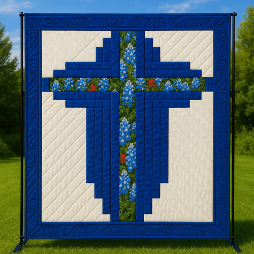 Floral Faith Quilted Blanket GFTOTL3359