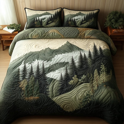 Wildernest Dreams 3-Piece Quilted Bedding Set GFTOTL3379
