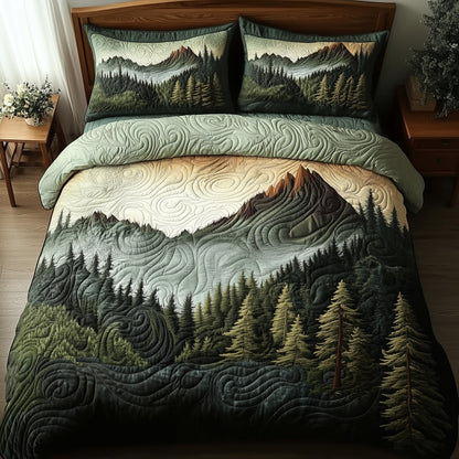 Wildernest Dreams 3-Piece Quilted Bedding Set GFTOTL3380