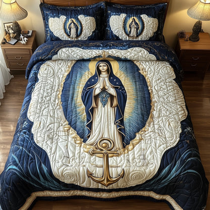 Stella Maris 3-Piece Quilted Bedding Set GFTOTL3396
