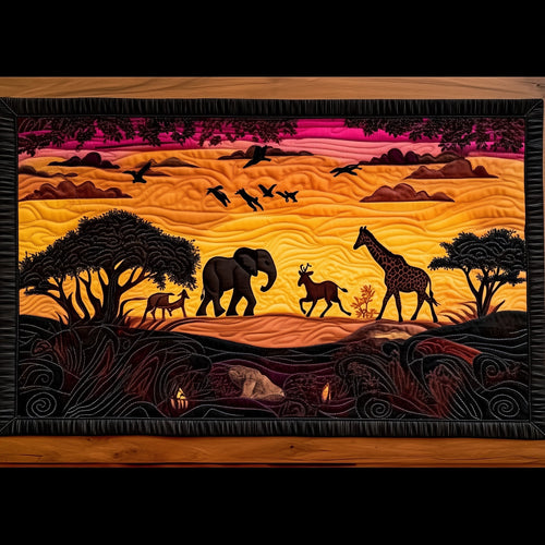 Savanna Wanderers Quilted Table Runner GFTOTL3401