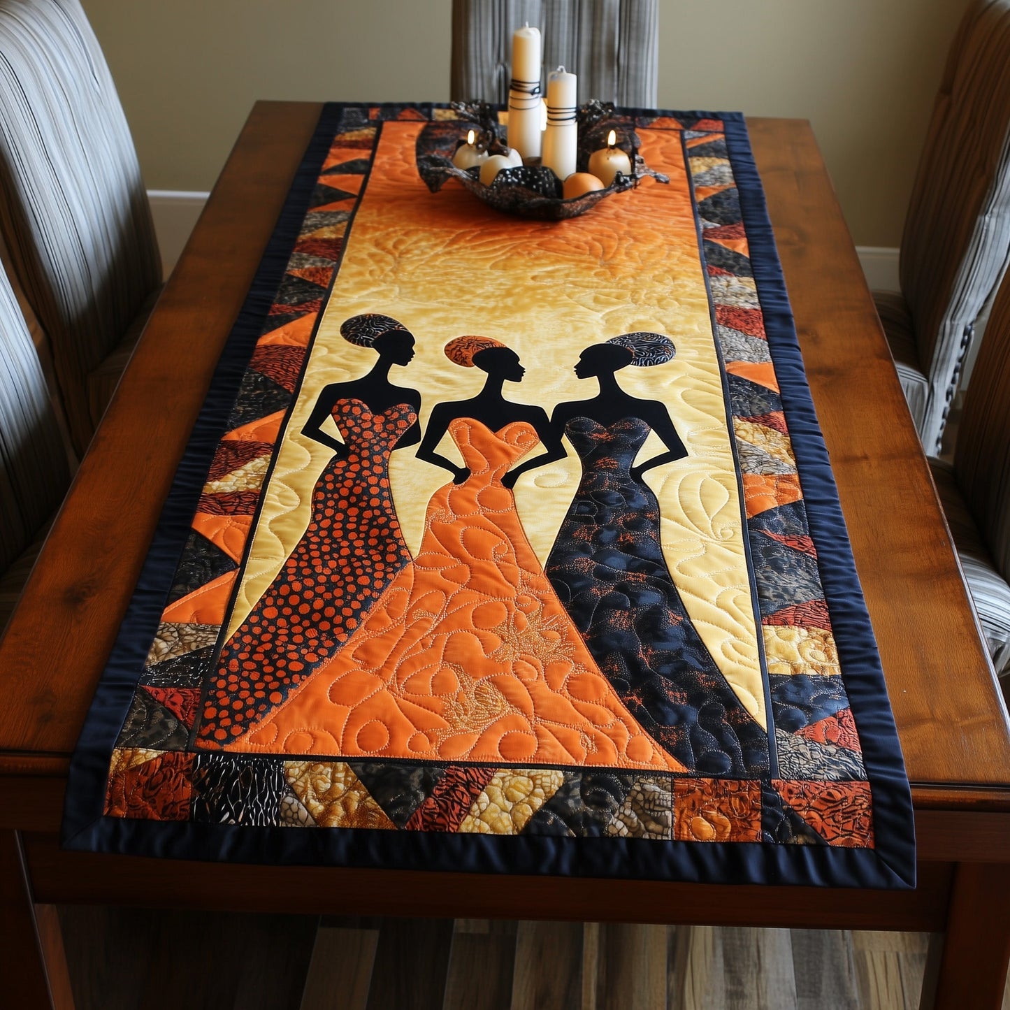 Rooted Queens Quilted Table Runner GFTOTL3452