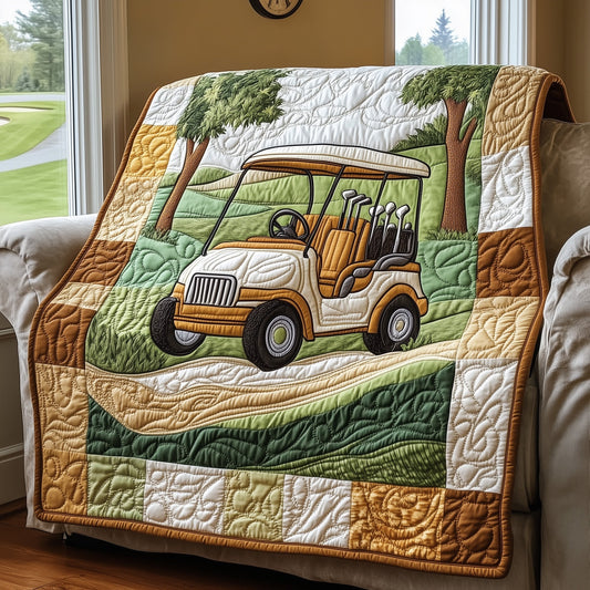Golf Cart Quilted Blanket GFTOTL3521