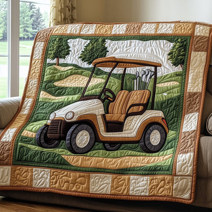 Golf Cart Quilted Blanket GFTOTL3522