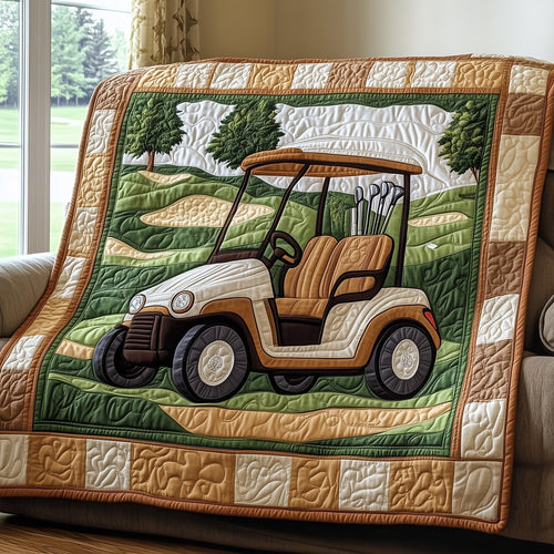 Golf Cart Quilted Blanket GFTOTL3522