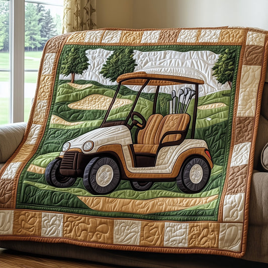 Golf Cart Quilted Blanket GFTOTL3522