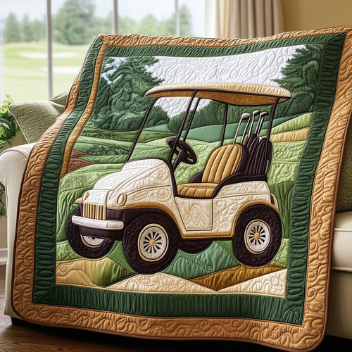 Golf Cart Quilted Blanket GFTOTL3524