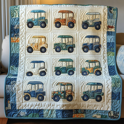 Golf Cart Quilted Blanket GFTOTL3525