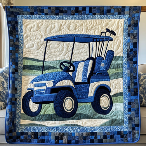 Golf Cart Quilted Blanket GFTOTL3527