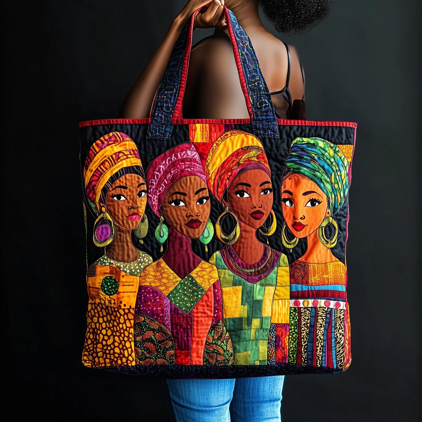 Soulbound Roots Quilted Tote Bag GFTOTL3540