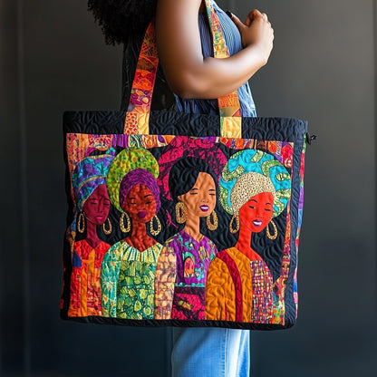 Soulbound Roots Quilted Tote Bag GFTOTL3544