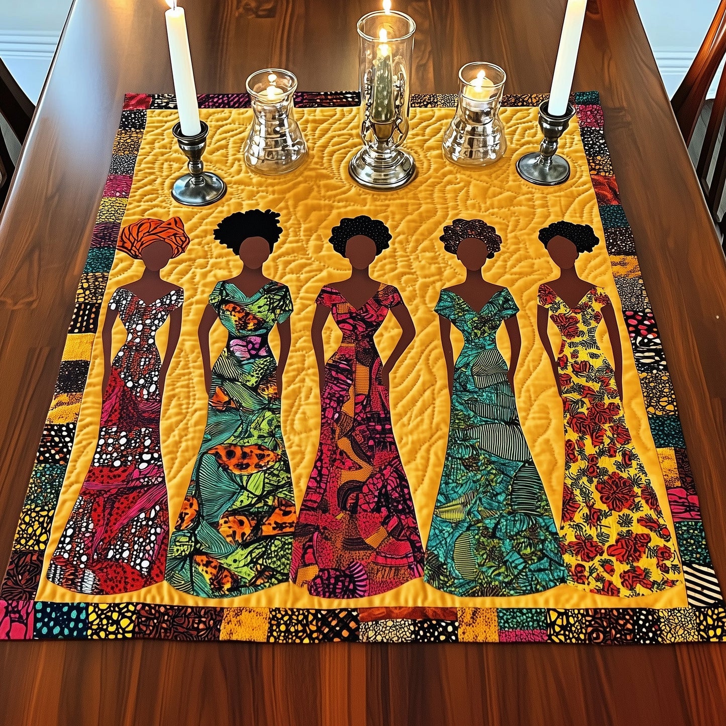Ankara Women Quilted Table Runner GFTOTL3560