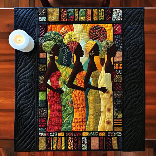 Black Radiance Quilted Table Runner GFTOTL3569