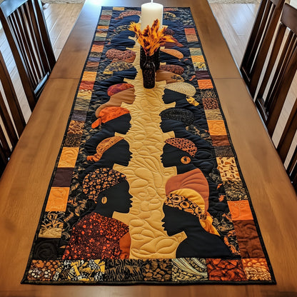 Black Radiance Quilted Table Runner GFTOTL3571