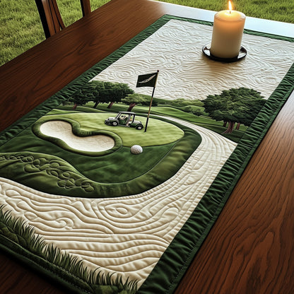Fairway Dreams Quilted Table Runner GFTOTL3579
