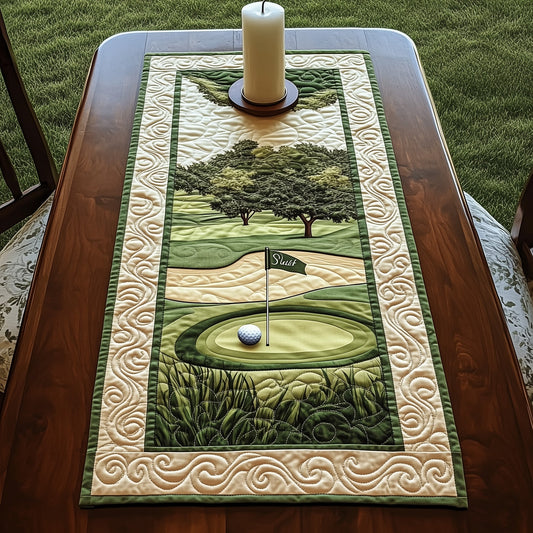 Fairway Dreams Quilted Table Runner GFTOTL3583