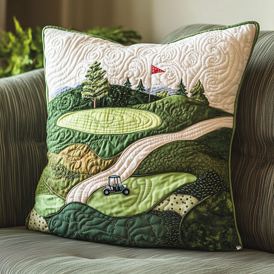 Fairway Dreams Quilted Pillow Case GFTOTL3586