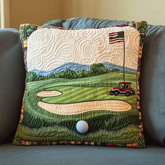 Fairway Dreams Quilted Pillow Case GFTOTL3589