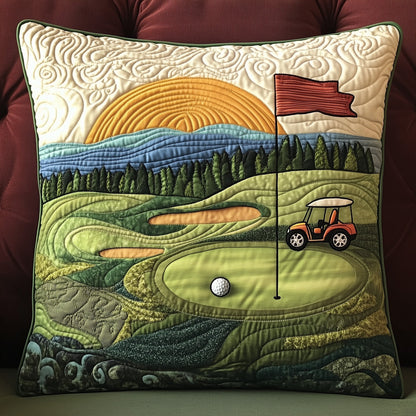 Fairway Dreams Quilted Pillow Case GFTOTL3592