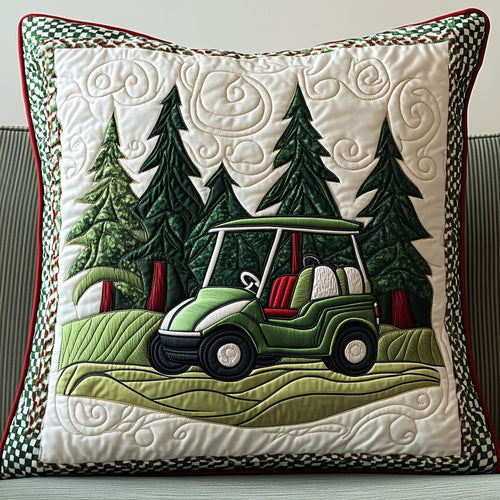 Fairway Rider Quilted Pillow Case GFTOTL3594